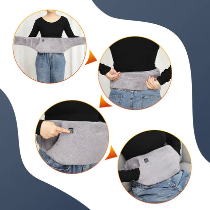 Electric Heating Stomach Belt 3-step Thermostat WEM Support (www.WEM.support)