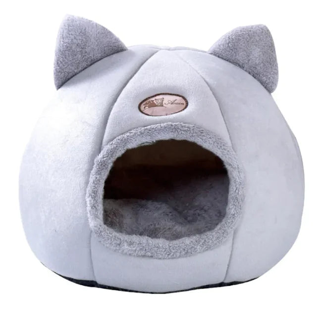 CozyNest Large Winter Cat Sofa Bed WEM Support (www.WEM.support)