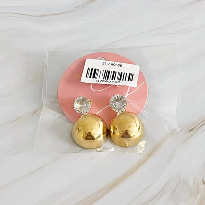 Day And Night Dangle Earrings WEM Support (www.WEM.support)