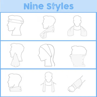 Sofort kühlendes UV-beständiges Sport-Handtuch WEM Support (www.WEM.support)