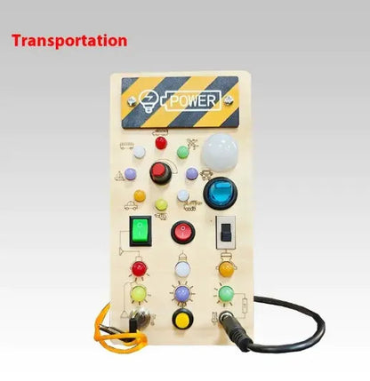 Wooden LED Board Toy WEM Support (www.WEM.support)