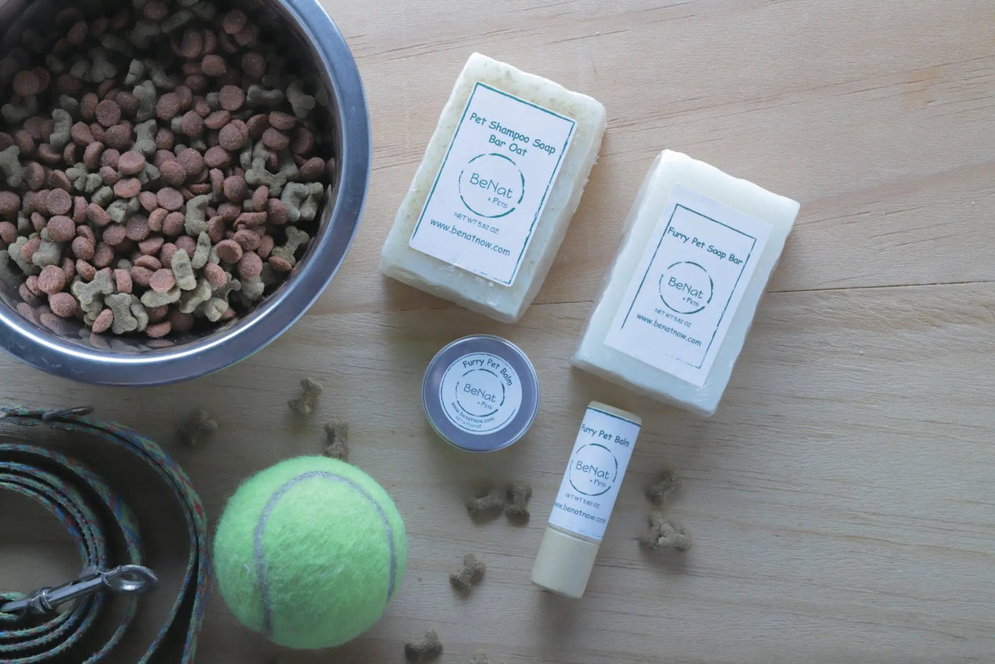 BeNat Pets. All-Natural Furry Pet Soap Bar. 5.8 oz. WEM Support (www.WEM.support)