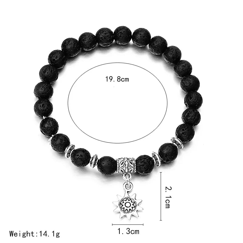 Round Bead Charm Bracelets WEM Support (www.WEM.support)
