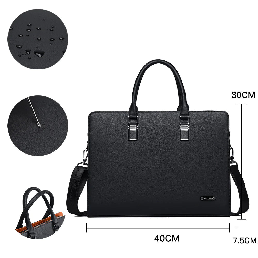 Briefcase Shoulder Messenger Bag WEM Support (www.WEM.support)