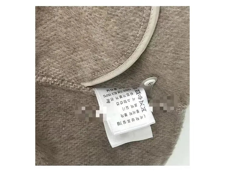 Fox Fur Elegant Double-sided Cashmere Coat WEM Support (www.WEM.support)