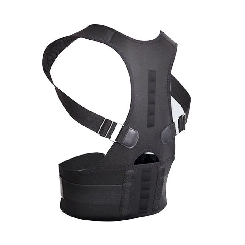 Posture Corrector Support Magnetic Back Shoulder Brace Belt Band For Men Women WEM Support (www.WEM.support)