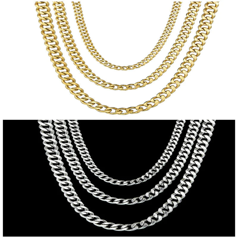 Six-Sided Cuban Sweater Chain WEM Support (www.WEM.support)