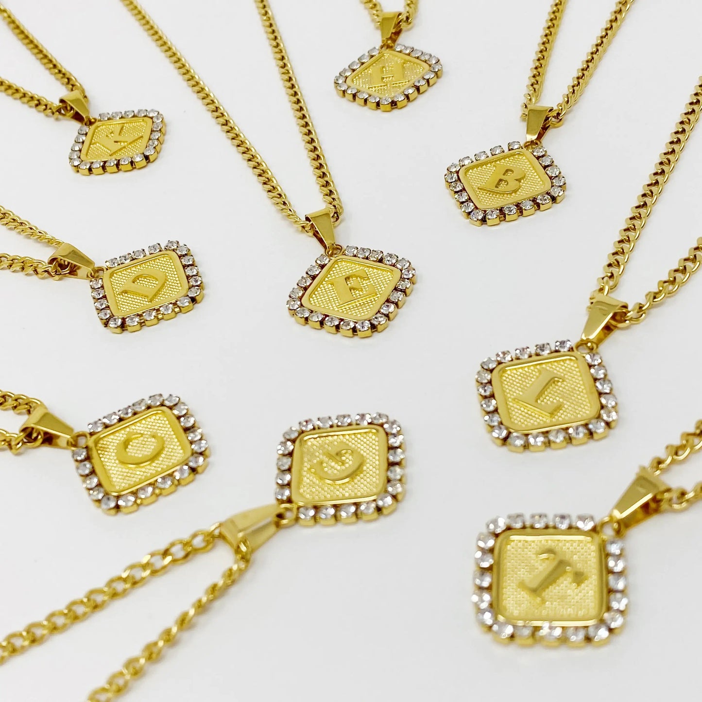 Aztec Delight Initial Necklace WEM Support (www.WEM.support)