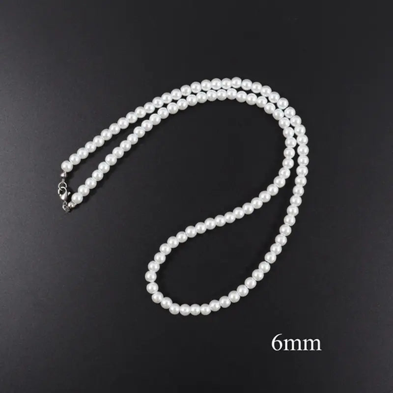 Handmade Imitation Pearls Necklace Set WEM Support (www.WEM.support)