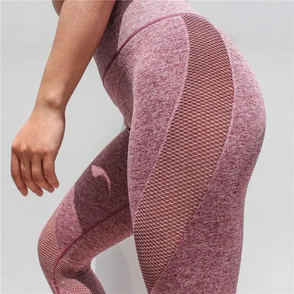 High Waist Tummy Control Workout Leggings WEM Support (www.WEM.support)