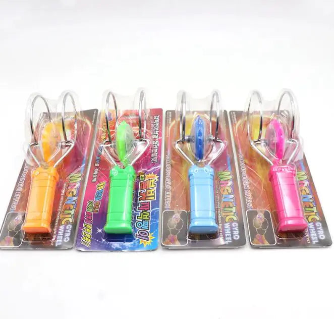 Colorful Luminous Gyro Magnetic Spinning  Yoyo WEM Support (www.WEM.support)