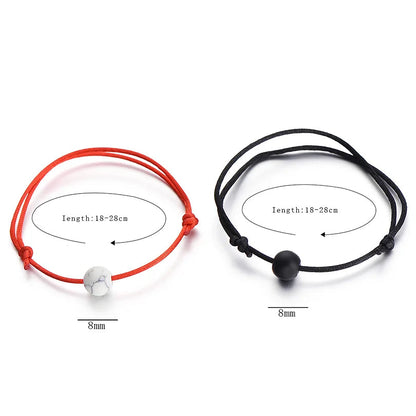 Natural Stone Bead Bracelet WEM Support (www.WEM.support)