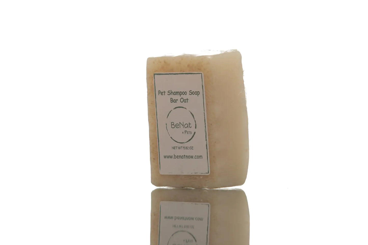 BeNat Pets. All-Natural Furry Pet Soap Bar. 5.8 oz. WEM Support (www.WEM.support)