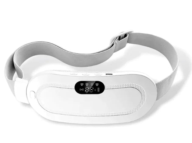 Menstrual Heating Pad Smart Warm Belt Relief Waist Pain Cramps Vibrating Abdominal Massager Electric Waist Belt Device WEM Support (www.WEM.support)
