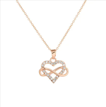 Simple Love Heart Collarbone Necklace WEM Support (www.WEM.support)