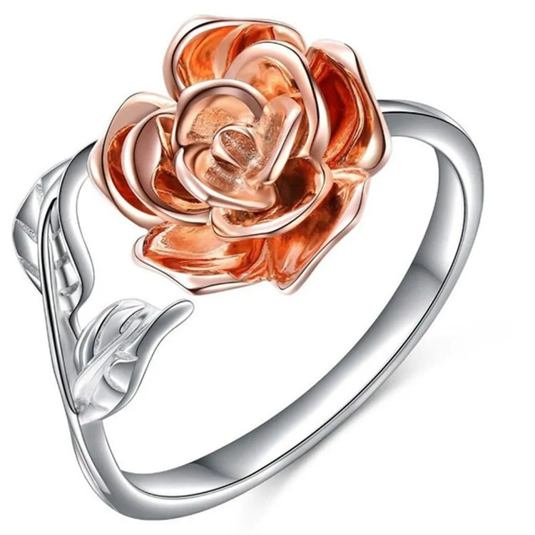 Rose with SIlver - Adjustable WEM Support (www.WEM.support)