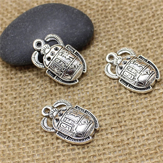 Ancient Egypt Beetle Charms Pendants WEM Support (www.WEM.support)