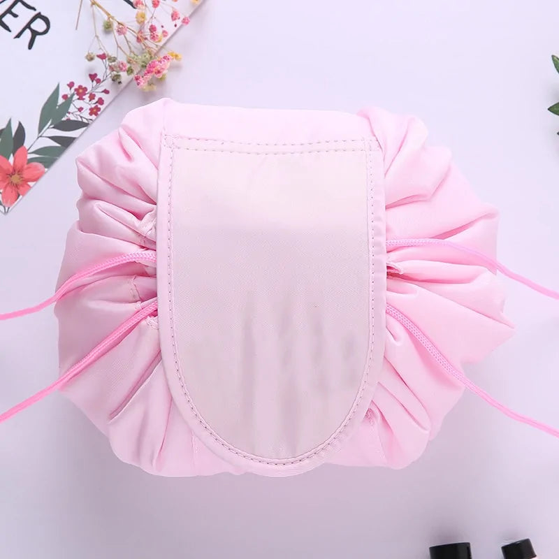 Cosmetic Bag Professional Drawstring Makeup Case WEM Support (www.WEM.support)