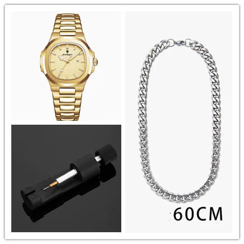 Waterproof Men's Quartz Watch WEM Support (www.WEM.support)