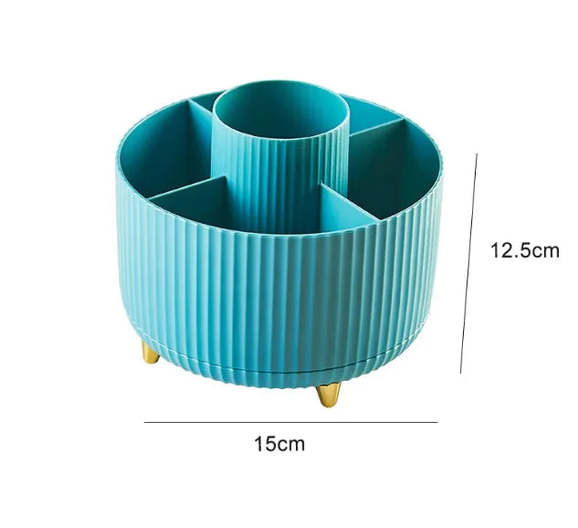 360° Rotating Desktop Makeup Brush Holder WEM Support (www.WEM.support)