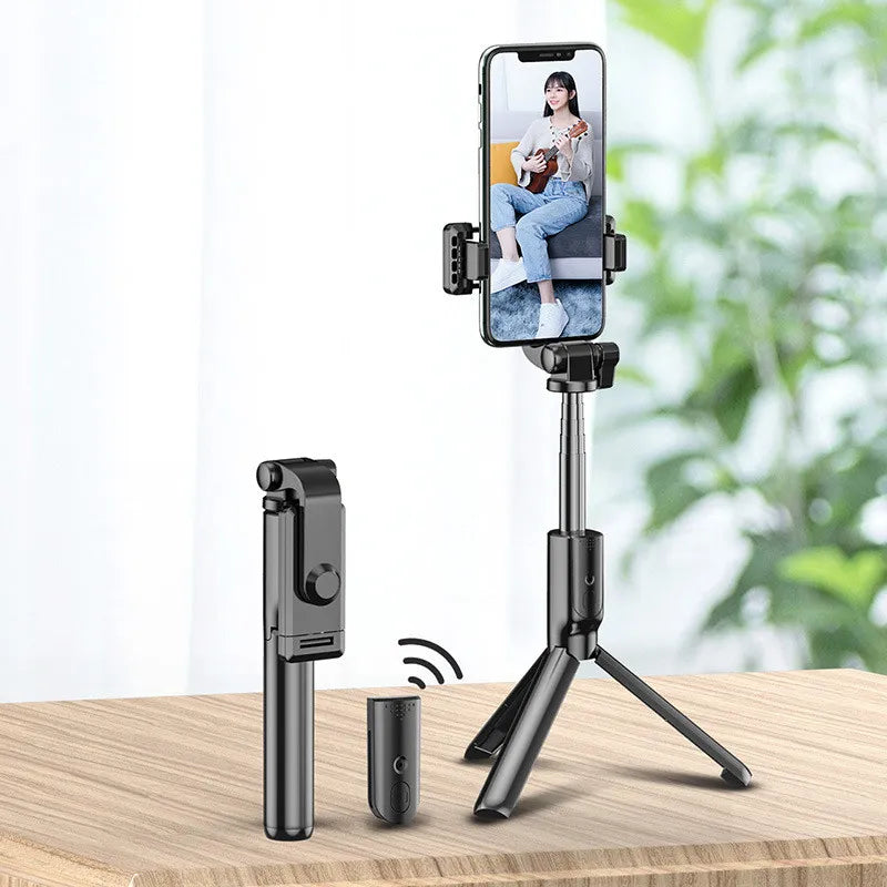 Mobile Phone Selfie Stick With Light WEM Support (www.WEM.support)