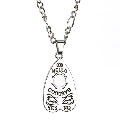 Ouija Pendant Chain Necklace WEM Support (www.WEM.support)