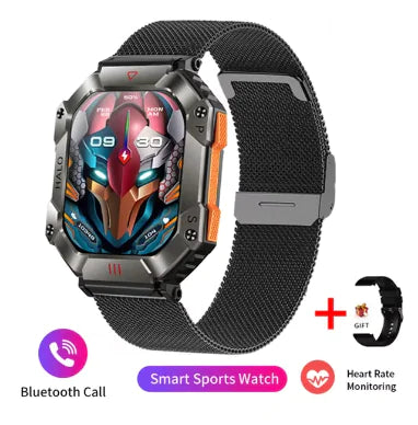2024 Titan Pro Smart Watch: 2.0-Inch AI Fitness Tracker with Bluetooth Calling & IP68 Waterproof WEM Support (www.WEM.support)
