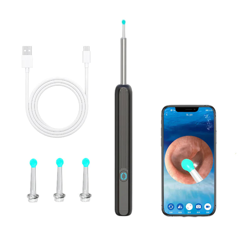 Wireless Smart HD Ear Endoscope WEM Support (www.WEM.support)
