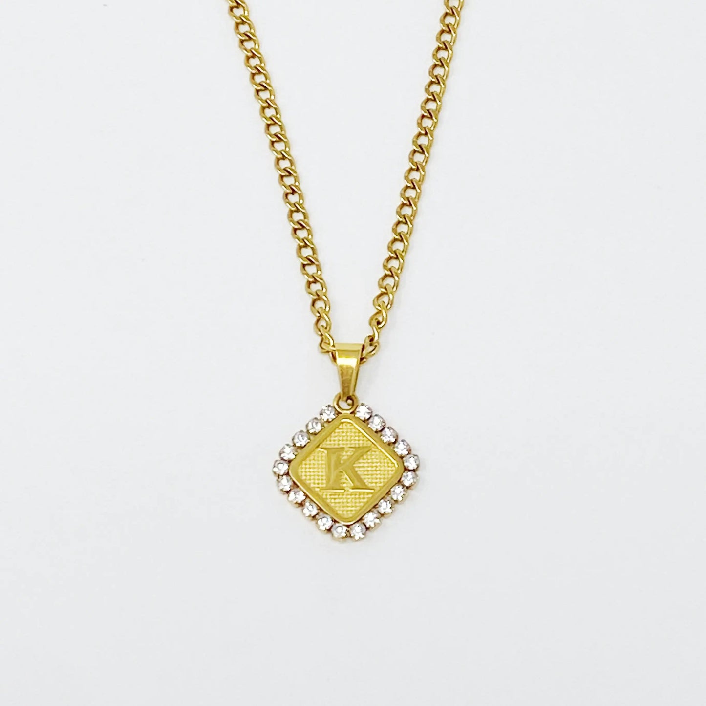 Aztec Delight Initial Necklace WEM Support (www.WEM.support)