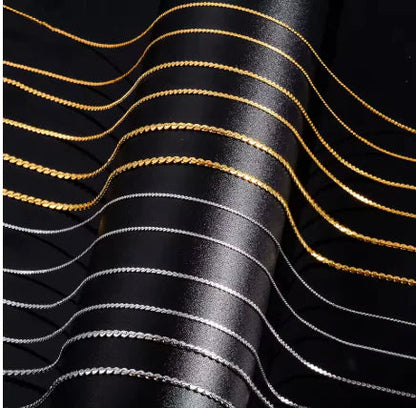 Stainless Steel Basic Thin Chain WEM Support (www.WEM.support)