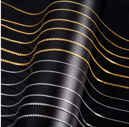 Stainless Steel Basic Thin Chain WEM Support (www.WEM.support)