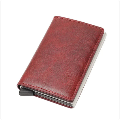 Auto-Flex Aluminum Alloy Card Holder Wallet WEM Support (www.WEM.support)