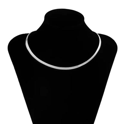 Thick Chains Short Choker Necklace WEM Support (www.WEM.support)