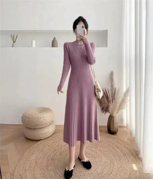 Women's Slim Fit Wool A-Line Mid-Length Skirt WEM Support (www.WEM.support)