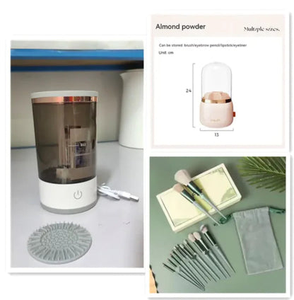 Women Eye Shadow Brush Cleaning Tool WEM Support (www.WEM.support)