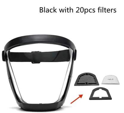 Transparent Face Shield WEM Support (www.WEM.support)