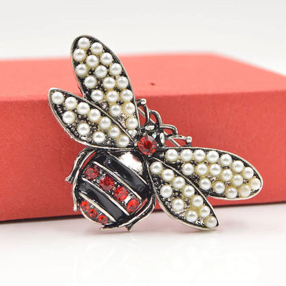 Beaded Bug Brooch WEM Support (www.WEM.support)