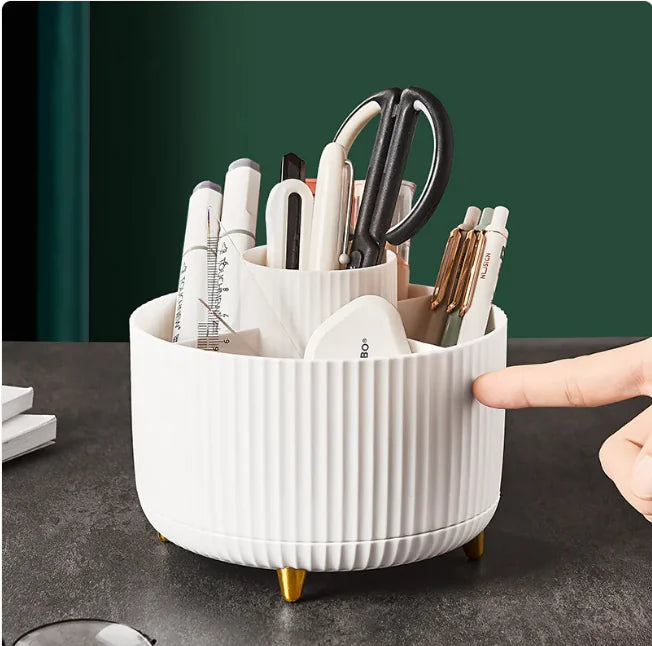 360° Rotating Desktop Makeup Brush Holder WEM Support (www.WEM.support)