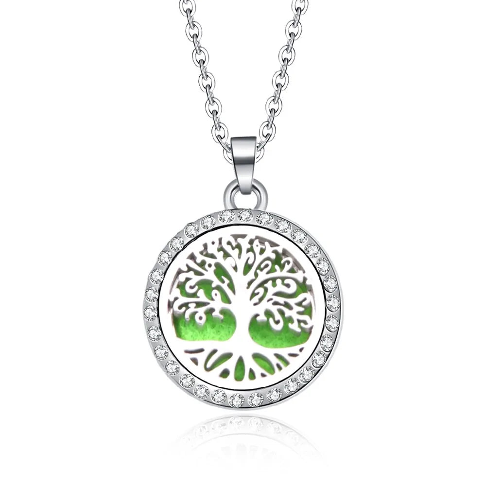 10 Styles Aroma Oil Diffuser Perfume Necklace WEM Support (www.WEM.support)