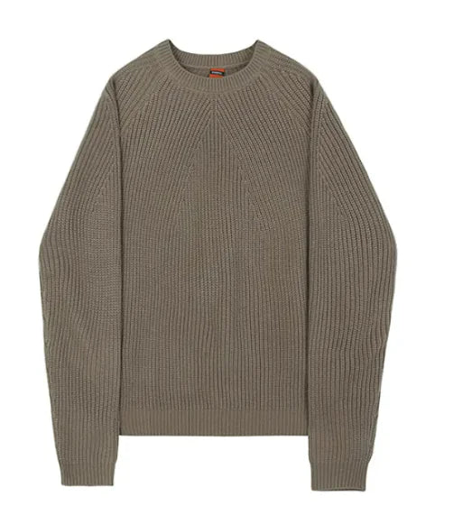 Men's Solid Color Sweater Coat