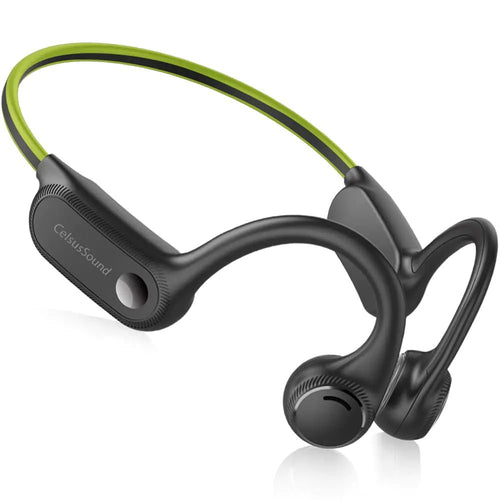 HCMOBI Auriculares Óseos Bluetooth 2024 Deportivos con Micrófono, Verde - Catch Cards