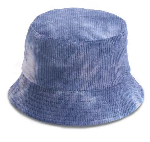 Corduroy Tie-Dye Fisherman Hat WEM Support (www.WEM.support)
