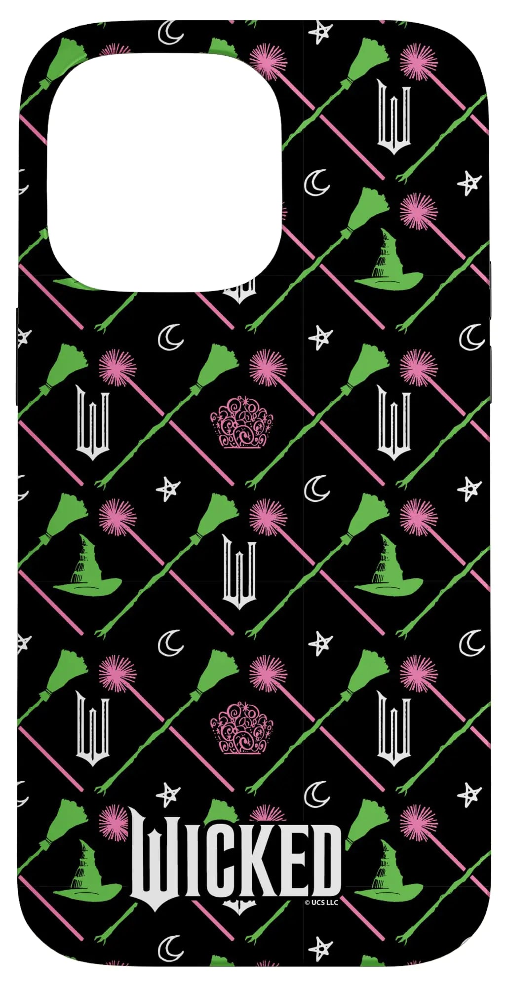 iPhone 14 Plus Wicked Broomsticks & Wands All Over Print Case