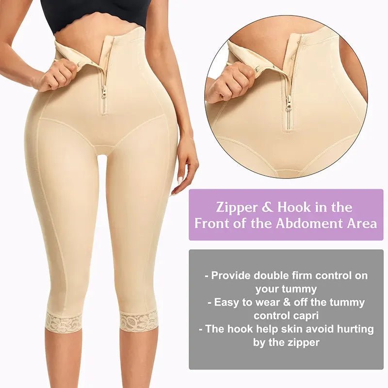 High Waist Body Shaping Butt - Lift Shapewear - Catch Cards