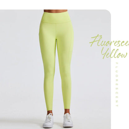 High Waist Slimming Leggings - Catch Cards