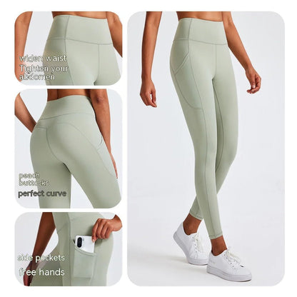 High Waist Slimming Leggings - Catch Cards