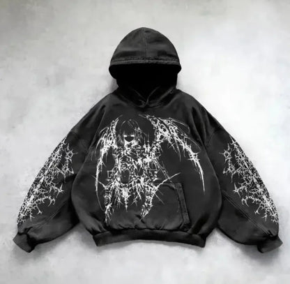 Washed Hooded Pullover WEM Support (www.WEM.support)