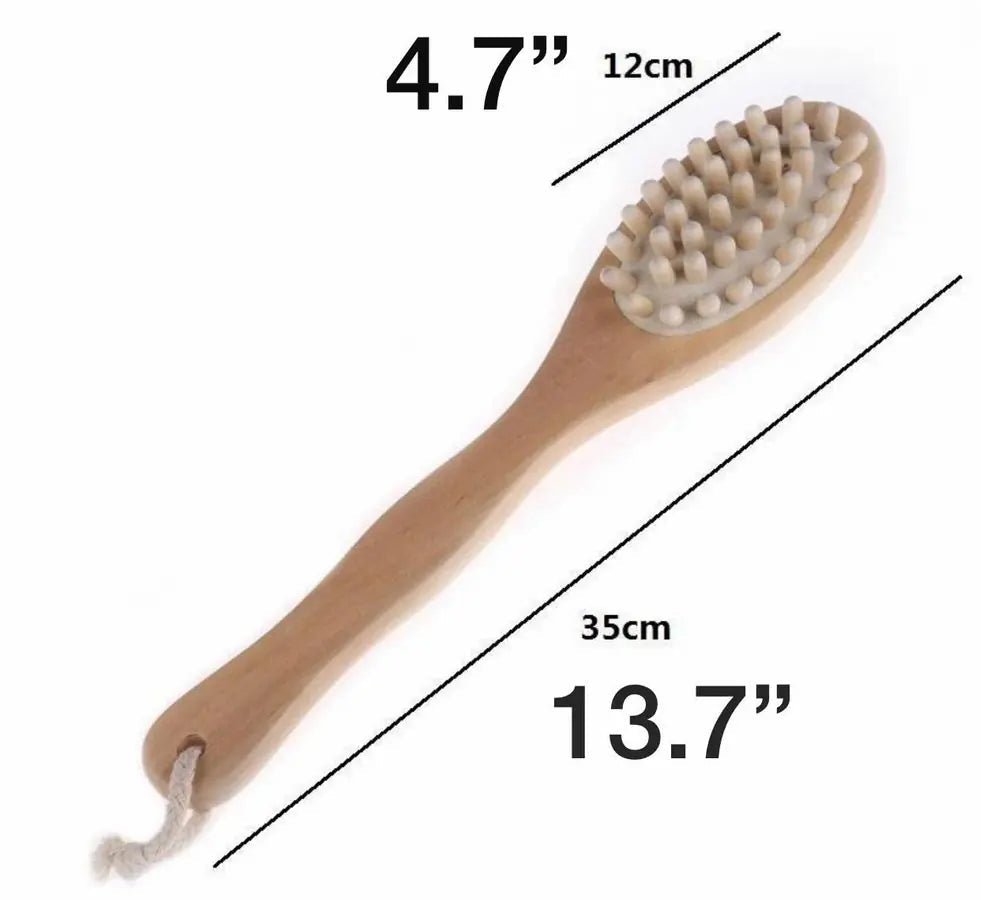 Bath & Body  Massage Brush WEM Support (www.WEM.support)