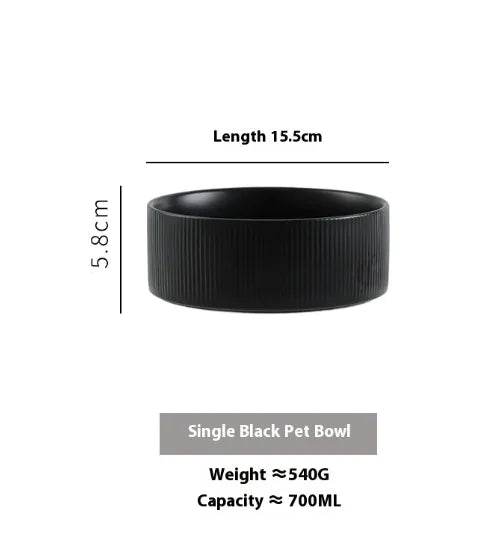 Stable Pet Ceramic Bowl