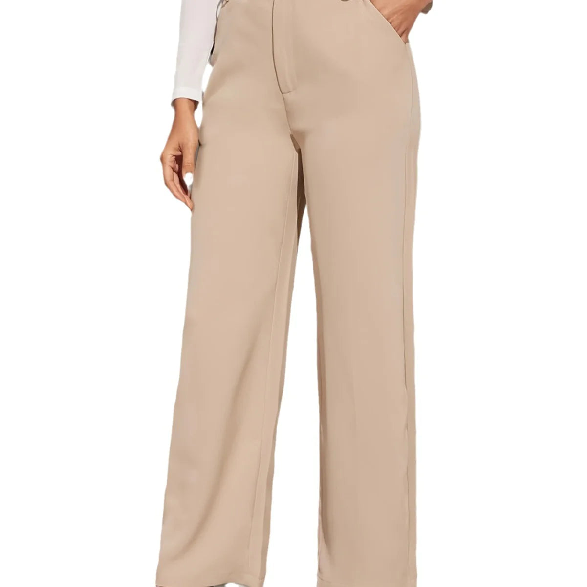 Wide Leg Loose Commuter Trousers WEM Support (www.WEM.support)